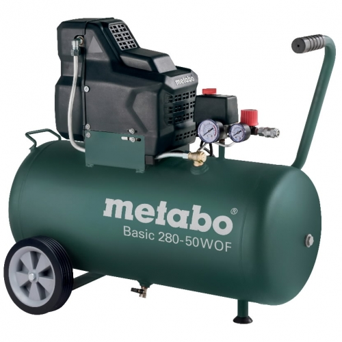 METABO Kompresors Basic 280-50 W OF, bez eļļas